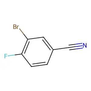 3-Bromo-4-fluorobenzonitrile structure