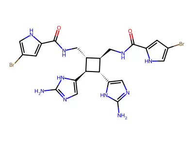 杖群海绵素 structure