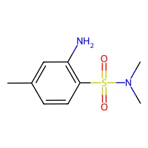 苯磺酰胺2-氨基-N,N,4-三甲基 structure