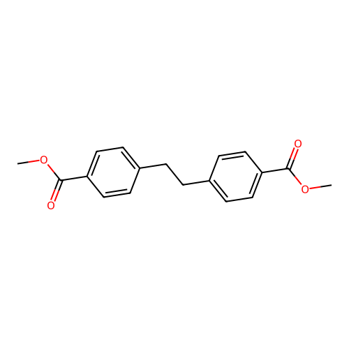4,4'-Dimethylenebis(methyl benzoate) structure