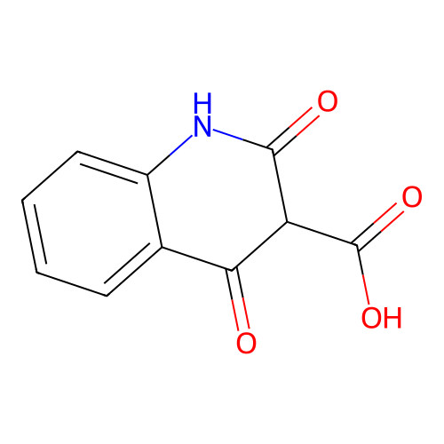 2-Hydroxy-4-oxo-3,4-dihydroquinoline-3-carboxylic acid structure