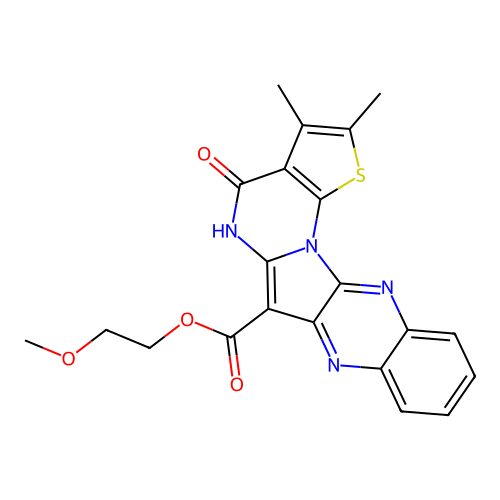 C21H18N4O4S structure