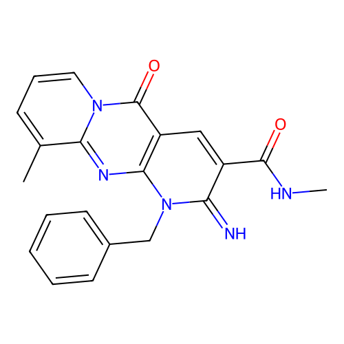 C21H19N5O2 structure