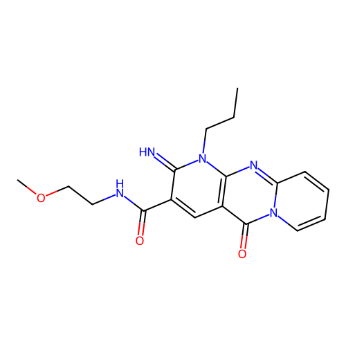 C18H21N5O3 structure