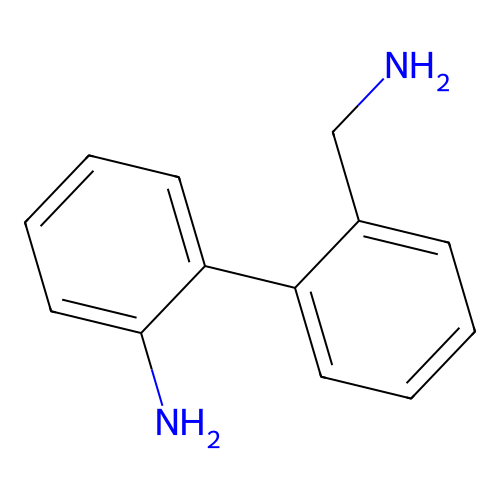 2-[2-(Aminomethyl)phenyl]aniline structure