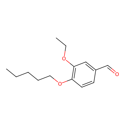 3-Ethoxy-4-pentyloxybenzaldehyde structure