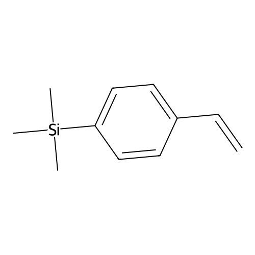 Trimethyl(4-vinylphenyl)silane structure