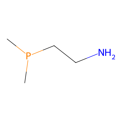 Ethanamine, 2-(dimethylphosphino)- structure