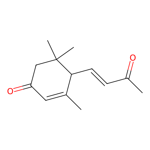 3,5,5-Trimethyl-4-(3-oxobut-1-enyl)cyclohex-2-en-1-one structure