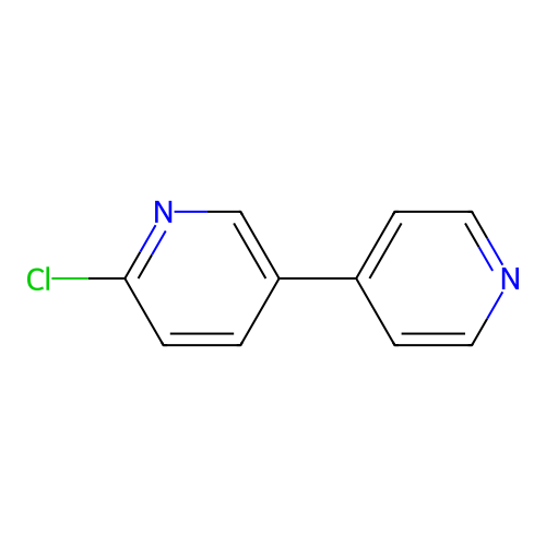 2-Chloro-5-(pyridin-4-yl)pyridine structure
