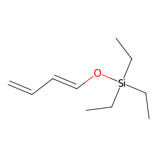 Buta-1,3-dienoxy(triethyl)silane structure