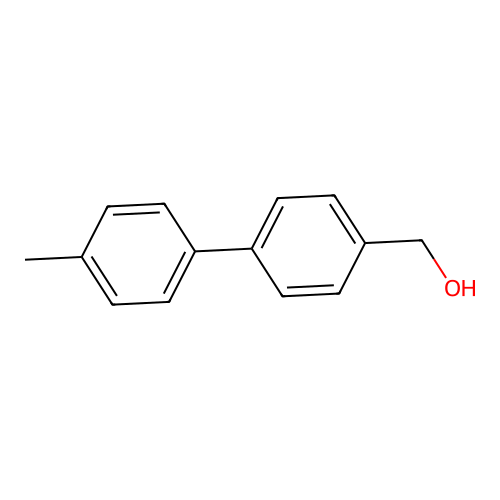 (4'-Methyl(1,1'-biphenyl)-4-yl)methanol structure