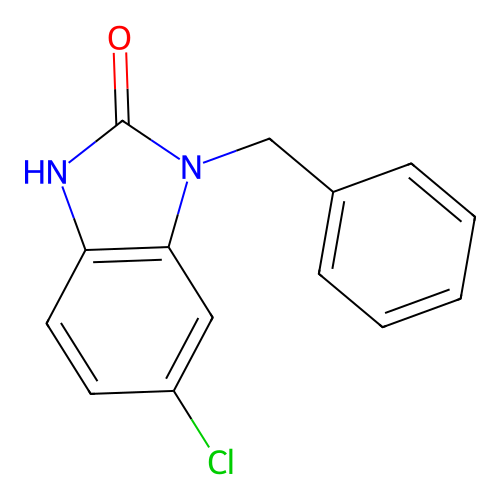 1-Benzyl-6-chloro-1H-benzimidazol-2-ol structure