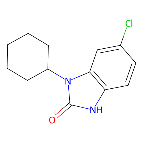 6-Chloro-1-cyclohexyl-1H-benzimidazol-2-ol structure