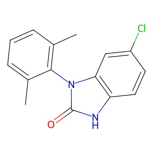 2H-Benzimidazol-2-one, 1,3-dihydro-6-chloro-1-(2,6-dimethylphenyl)- structure