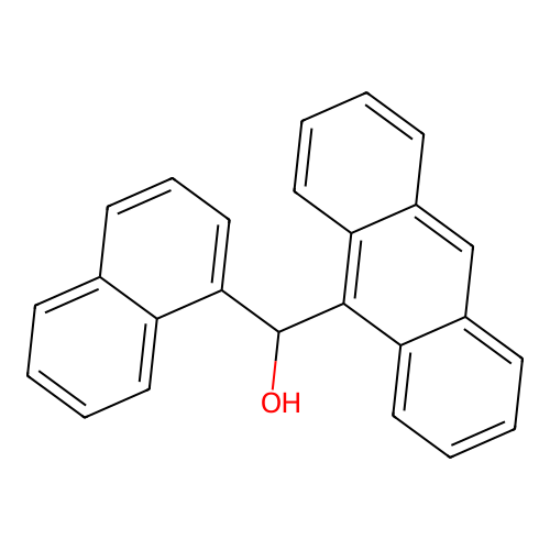 Anthracen-9-yl(naphthalen-1-yl)methanol structure