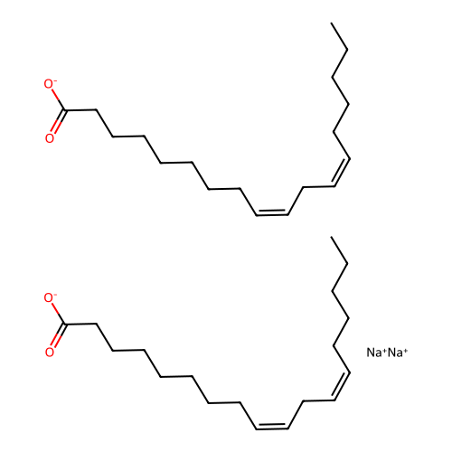9,12-Octadecadienoic acid (9Z,12Z)-, dimer, ammonium salt (1:2) structure