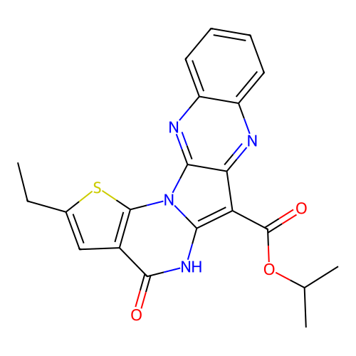 C21H18N4O3S structure