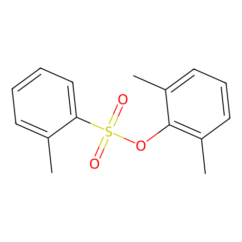 2,6-Dimethylphenyl 2-methylbenzenesulfonate structure