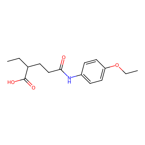 5-((4-Ethoxyphenyl)amino)-2-ethyl-5-oxopentanoic acid structure