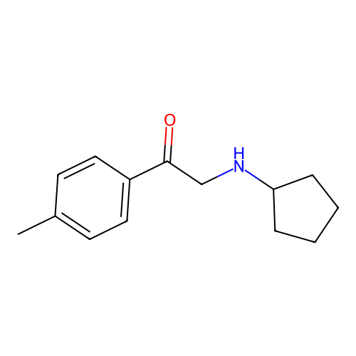 2-(Cyclopentylamino)-1-(p-tolyl)ethanone structure