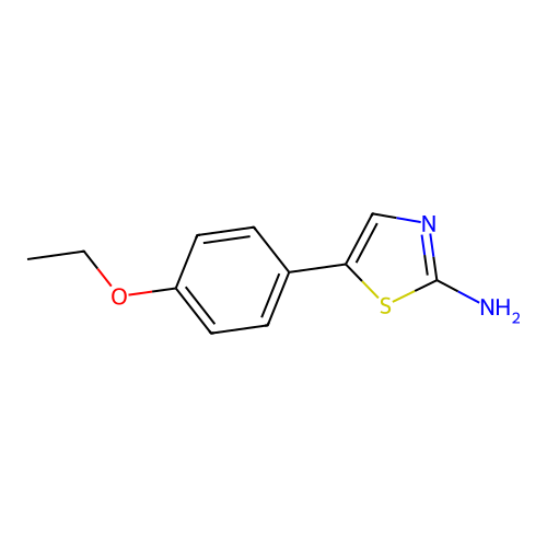 5-(4-Ethoxyphenyl)thiazol-2-amine structure