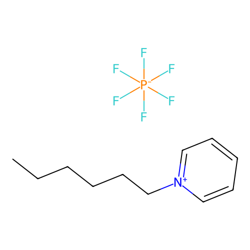 1-Hexylpyridinium Hexafluorophosphate structure
