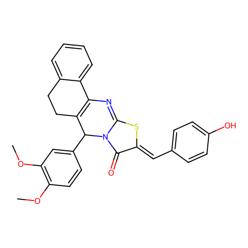 C29H24N2O4S structure