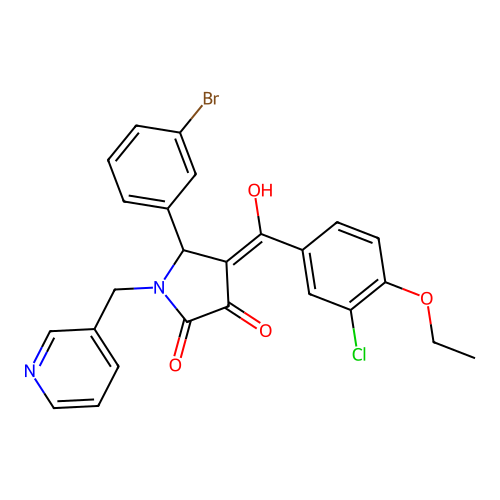 C25H20BrClN2O4 structure