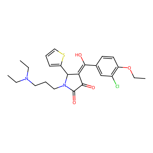 C24H29ClN2O4S structure