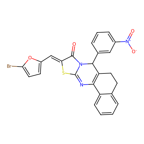 C25H16BrN3O4S structure