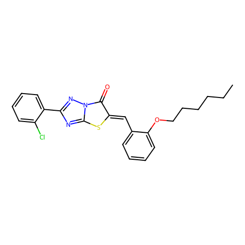 C23H22ClN3O2S structure