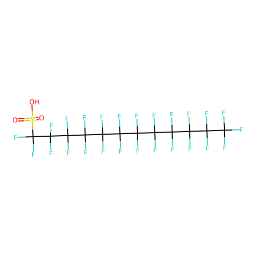 全氟十二烷磺酸 structure
