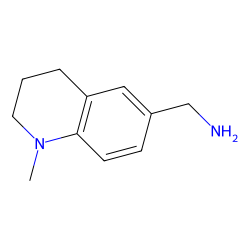 1-(1-Methyl-1,2,3,4-tetrahydroquinolin-6-YL)methanamine structure