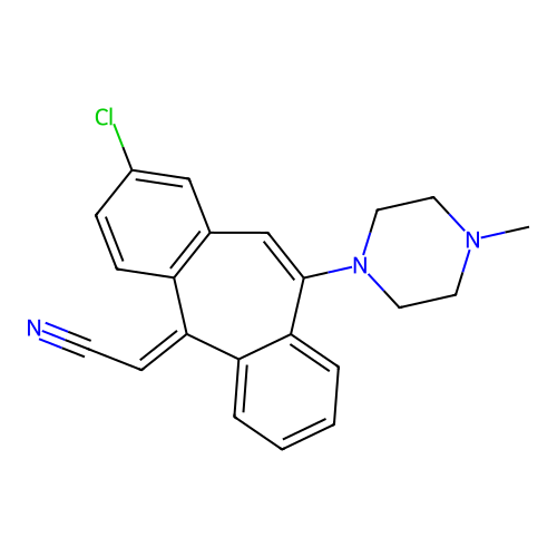 Rilapine structure