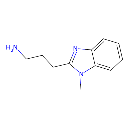 3-(1-Methylbenzimidazol-2-yl)propylamine structure