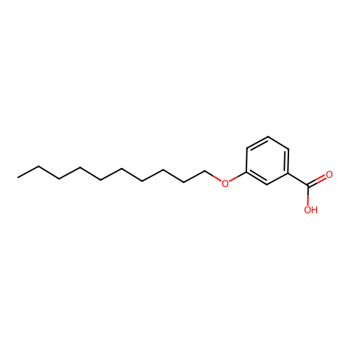 3-(Decyloxy)benzoic acid structure