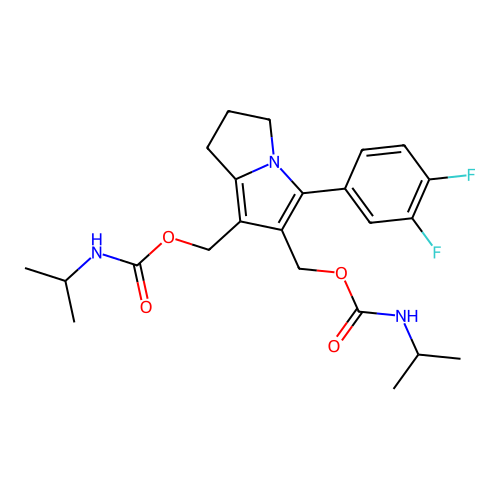 [3-(3,4-difluorophenyl)-2-(propan-2-ylcarbamoyloxymethyl)-6, structure
