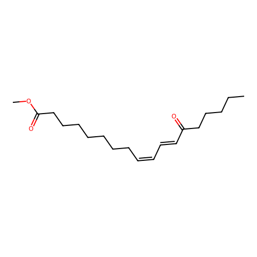 9,11-Octadecadienoic acid, 13-oxo-, methyl ester, (9Z,11E)- structure