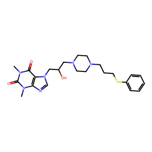 Tazifylline structure