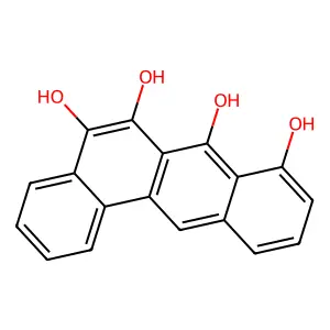 Benz(a)anthracenetetrol structure