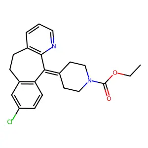氯雷他定 structure