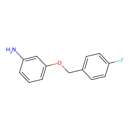 3-(4-Fluoro-benzyloxy)-phenylamine structure