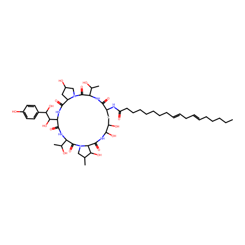 Echinocandin B structure