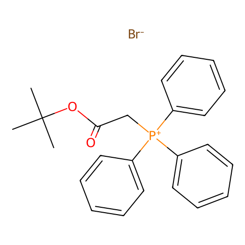 (tert-Butoxycarbonylmethyl)triphenylphosphonium Bromide structure