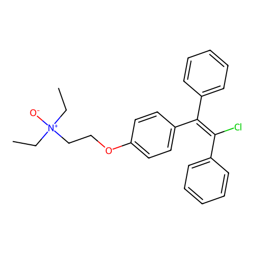 Clomiphene N-Oxide structure