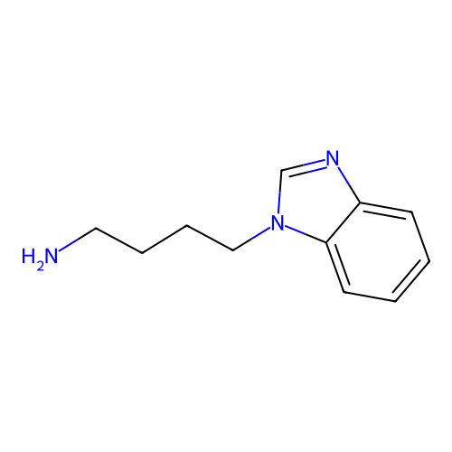 1H-Benzimidazole-1-butanamine structure