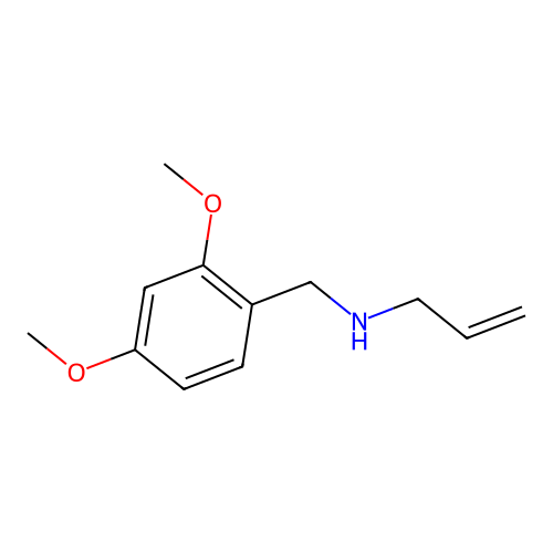 N-(2,4-Dimethoxybenzyl)prop-2-EN-1-amine structure