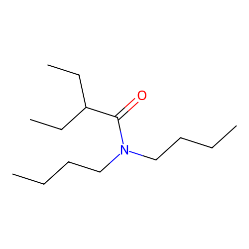 N,N-dibutyl-2-ethylbutanamide structure