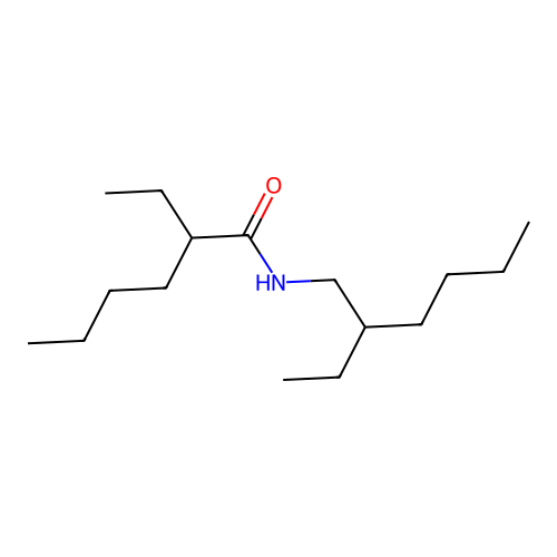 2-ethyl-N-(2-ethylhexyl)hexanamide structure